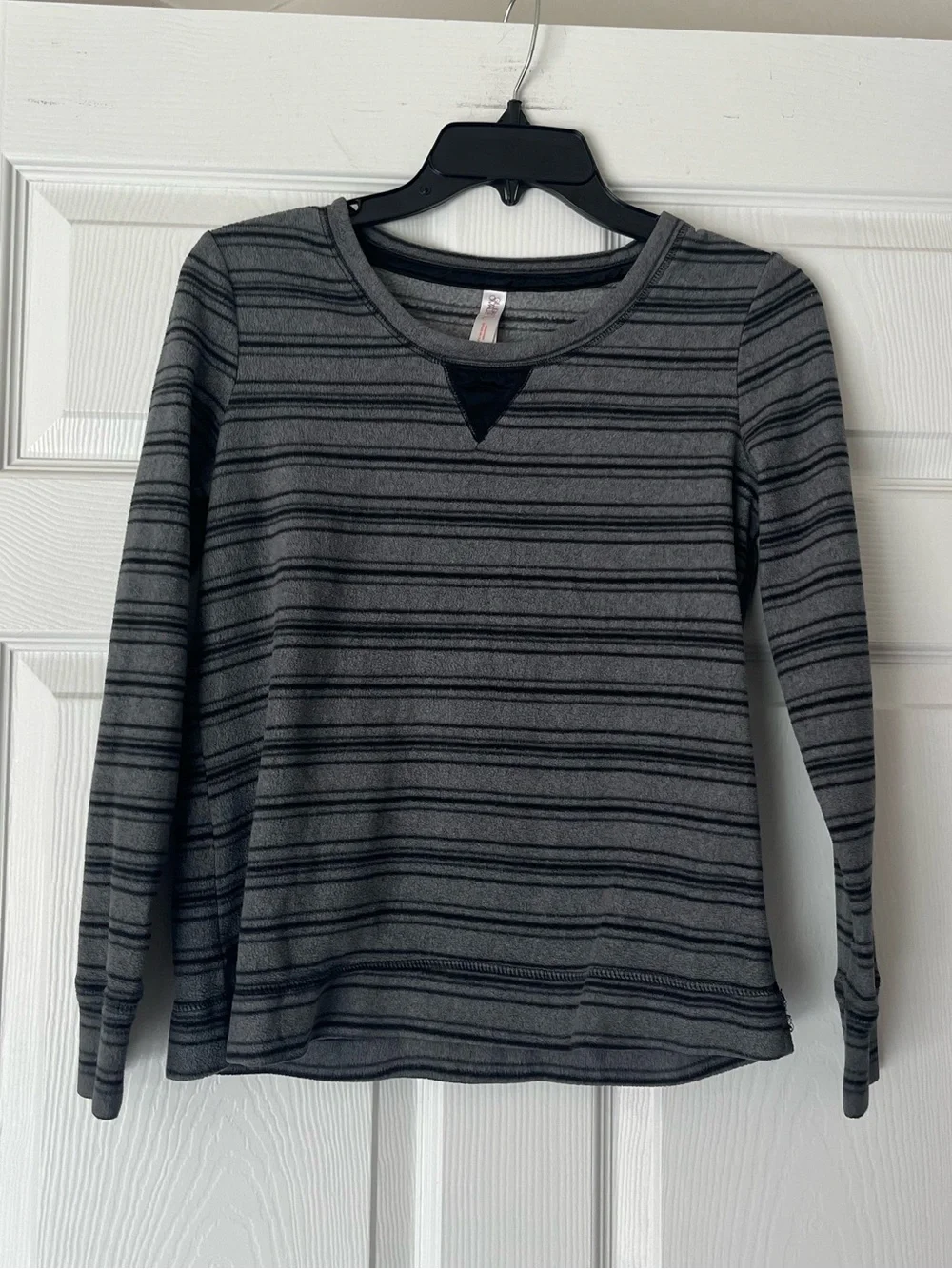 Gilligan & O'Malley Striped Long Sleeve Pajama Top